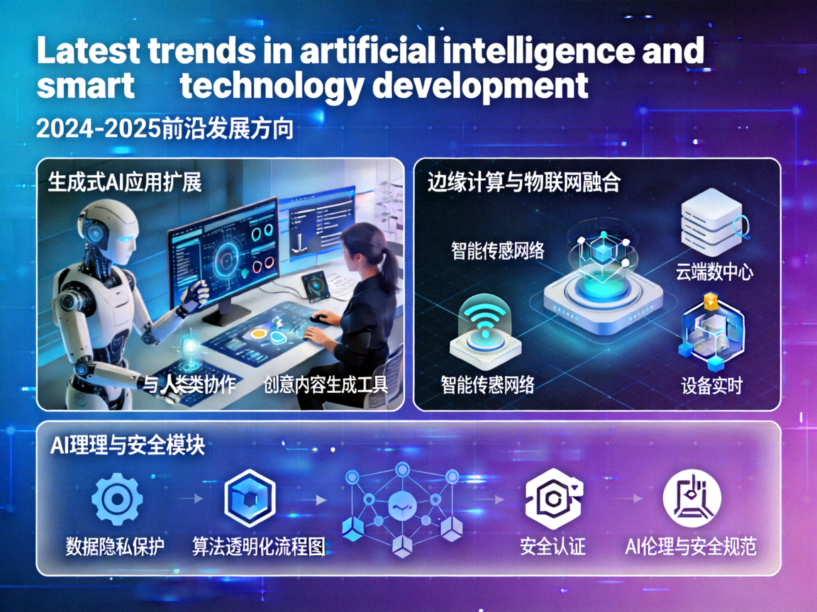 Latest trends in artificial intelligence and smart technology development