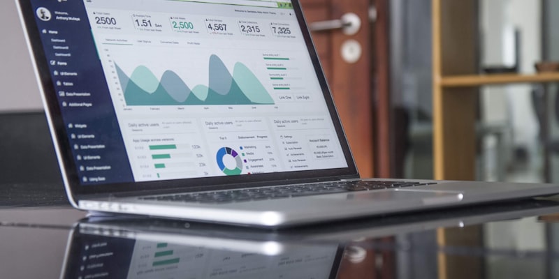 Data security solution dashboard showing analytics and protection status